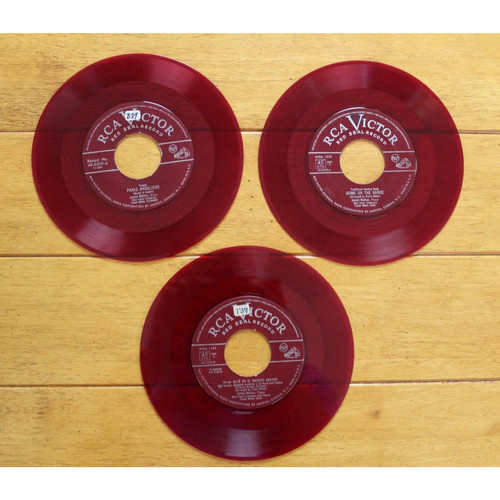James melton 45rpm red - melton,