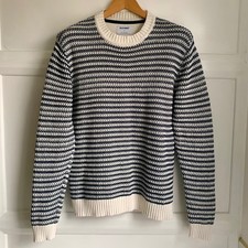 Vecchio maglione blu navy