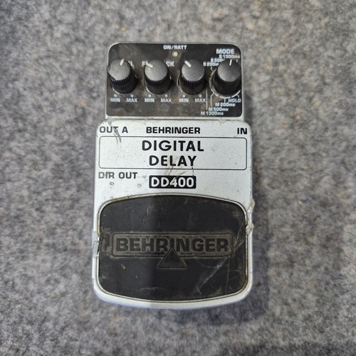 Behringer dd400 digital delay - behringer,