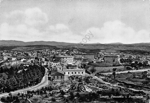 Cartolina tempio pausania - cartolina,