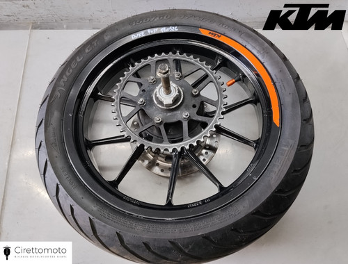 17x4 ruota posteriore - 17x4.00,
