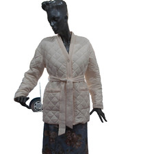 Patrizia Pepe ecru quilted