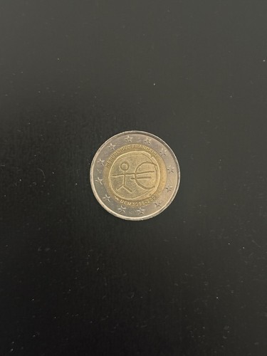 Moneta rara euro con omino - rara,