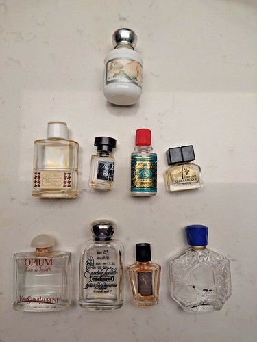 Bottiglie profumo vintage - di,