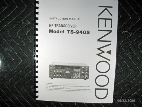 Manuale kenwood 940s - kenwood, ts-940s