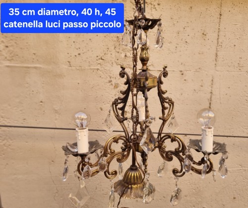 Lampadario vintage italiano - vintage,