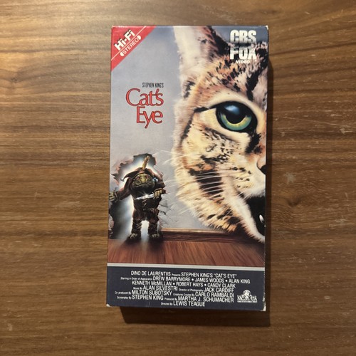 Cats eye vhs release - cats,