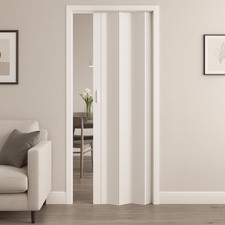 Porta a Soffietto Ultra Sottile Magnetica Senza Serratura Mis. 215x82 cm 2735F