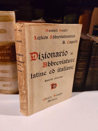 Cappelli dizionario di - a.,