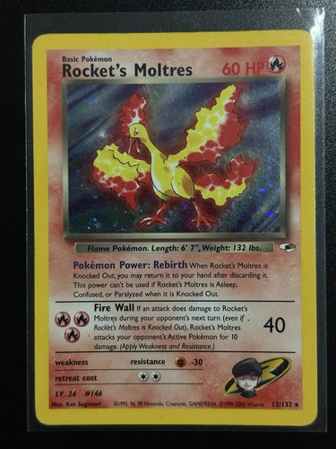 Pokemon rocket moltres - rocket's,