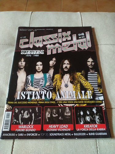 Classix metal scorpions - metal, n.22