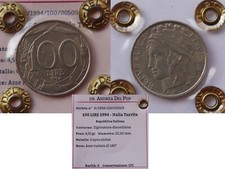 ERRORE !!! 100 LIRE 1994 ASSE