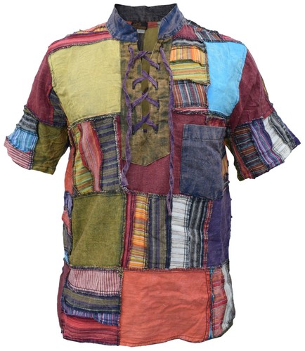 Camicia manica corta overlock