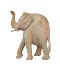 *HH* Antica Statuetta Statua Elefante Statuina Scultura Statue Elephant Osso 
