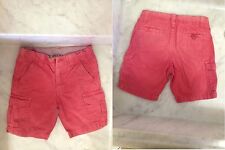 Zara Jeans - Pantaloncini Rossi - Bambino 2/3 Anni - Usato