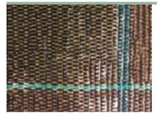 Rete telo marrone tessuto