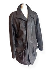 Cappotto giacca pelle pesante