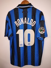 maglia Ronaldo fc inter milan 1997 98  match worn unwashed signed coa
