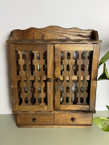 Armadio porta spezie vintage