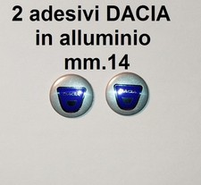 2 adesivi DACIA 14. mm stemma