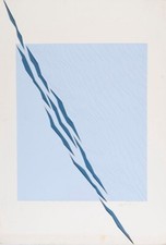 AGOSTINO FERRARI Tecnica mista su cartoncino 73 x 51 cm 1972