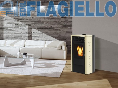 Termostufa pellet italiana - a,