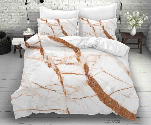 Set copripiumino marmo - 3d,