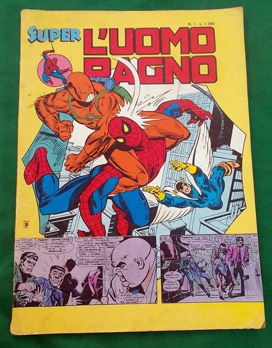 Super uomo ragno - l'uomo, 1