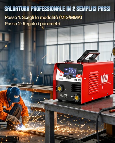 Mig 130a saldatrice filo - saldatrice,