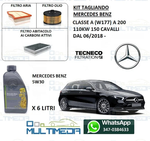 Kit tagliando filtri olio - kit,