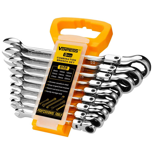 Set chiavi cricchetto testa - set, a