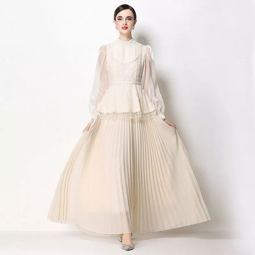 Vestito lungo elegante - vestito, con