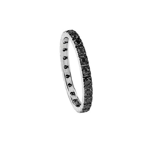 Anello salvini oro bianco - anello,