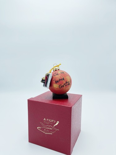 Palla natale portafortuna - di,