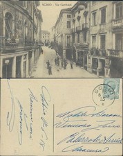 SCHIO VIA GARIBALDI CON NEGOZI