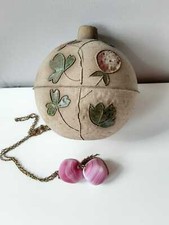 Vaso in ceramica arte fatta a