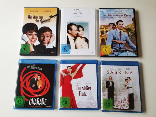 Audrey hepburn dvd blu ray - hepburn,