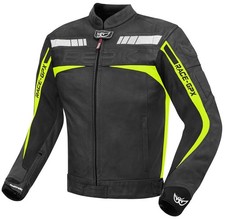 Giacca in pelle da moto Berik Conquest