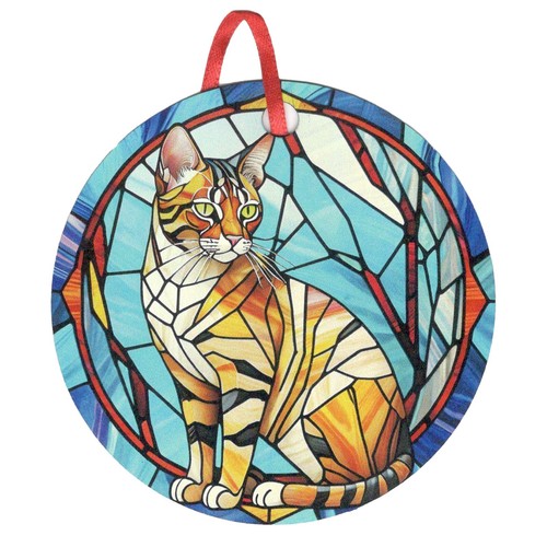 Toyger gatto seduto - gatto, sfondo