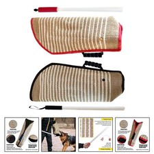 Bastone da addestramento per cani giocattolo da masticare con manica da