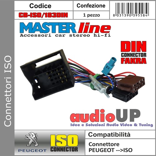Connettore iso autoradio - connettore,