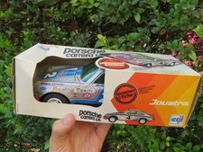 VECCHIO GIOCATTOLO LATTA A FRIZIONE PORSHE CARRERA R. S. JOUSTRA BOX ORIGINALE
