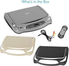 Pyle Supporto Tetto Auto Lettore DVD Monitor 13,3" Veicolo Pieghevole Schermo Sopraelevato