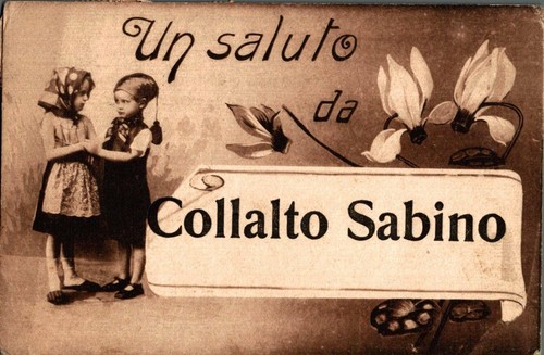 Roma collalto sabino saluto - collalto,