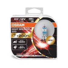 COPPIA H7 +150 LAMPADE OSRAM