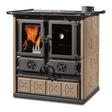 Nordica Cucine a Legna Cucina 7013115 ROSETTA 5.0 VST Maiolica Tortora