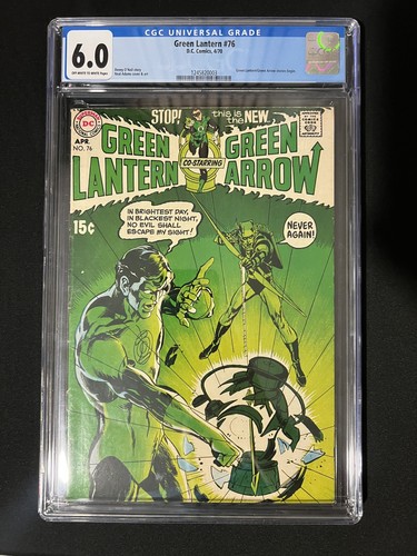 Lanterna verde cgc 6 - verde, #76