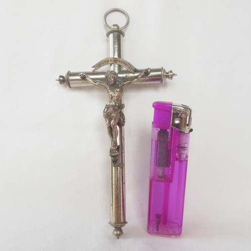 Ancien crucifix 15cm métal - 15cm,