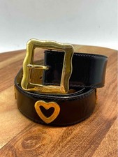 Cinture Moschino nere usate