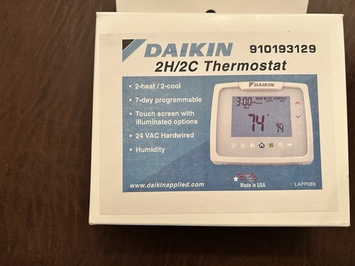 Termostato daikin 2 stadi - daikin,